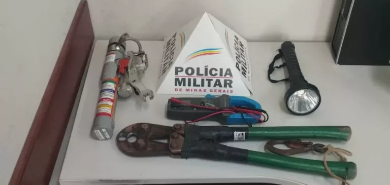 Ferramentas furtadas foram trocadas por drogas