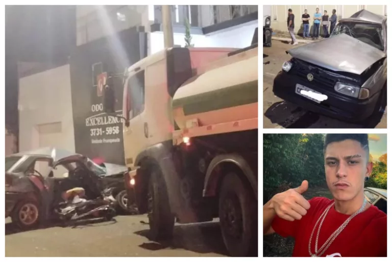 Morre vítima de acidente entre caminhão-tanque e carro em Andradas
