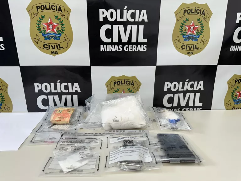 GUAXUPÉ | Polícia Civil prende jovem traficante de cocaína