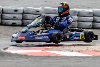 Victor Bianco inicia temporada de kart conquistando segundo lugar no pódio em Paulínia