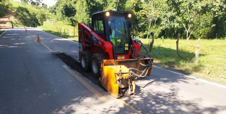 Obras nas rodovias do Sul de MInas