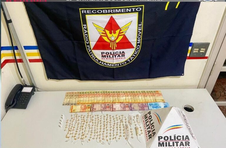 polícia apreende drogas