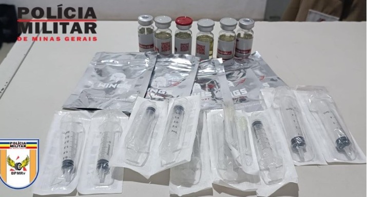 anabolizante, seringa, tráfico