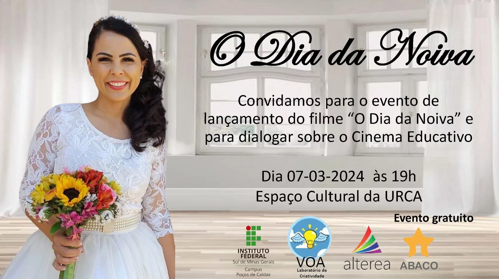 Urca recebe o lançamento do filme “O Dia da Noiva” nesta quinta-feira