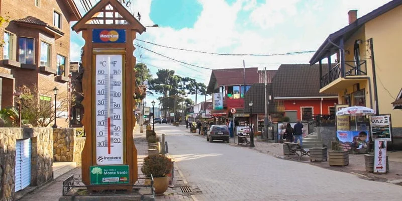 Menor temperatura do país é registrada no sul de Minas