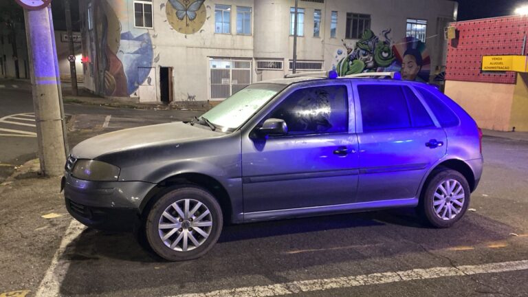 Ladrão é flagrado furtando veículo
