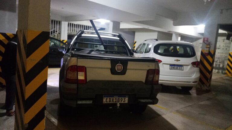 Ladrão é flagrado tentando furtar camionete