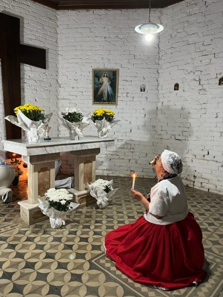 Abertura da capela de Santa Cruz abre a programação cultural da Festa de São Benedito