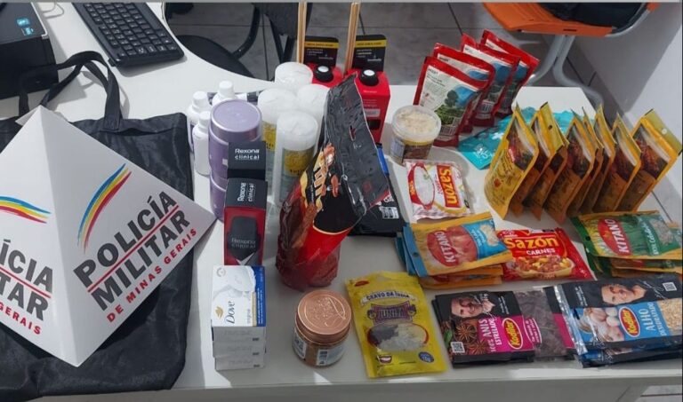 Homem é preso após furto em supermercado de Andradas