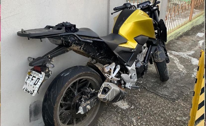 Policia Militar de Poços recupera motocicleta roubada no estado de São Paulo