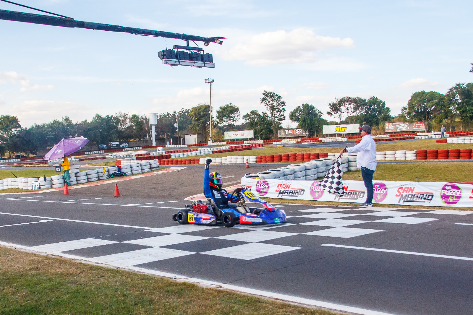 Piloto poços-caldense é destaque no Campeonato San Marino de Kart