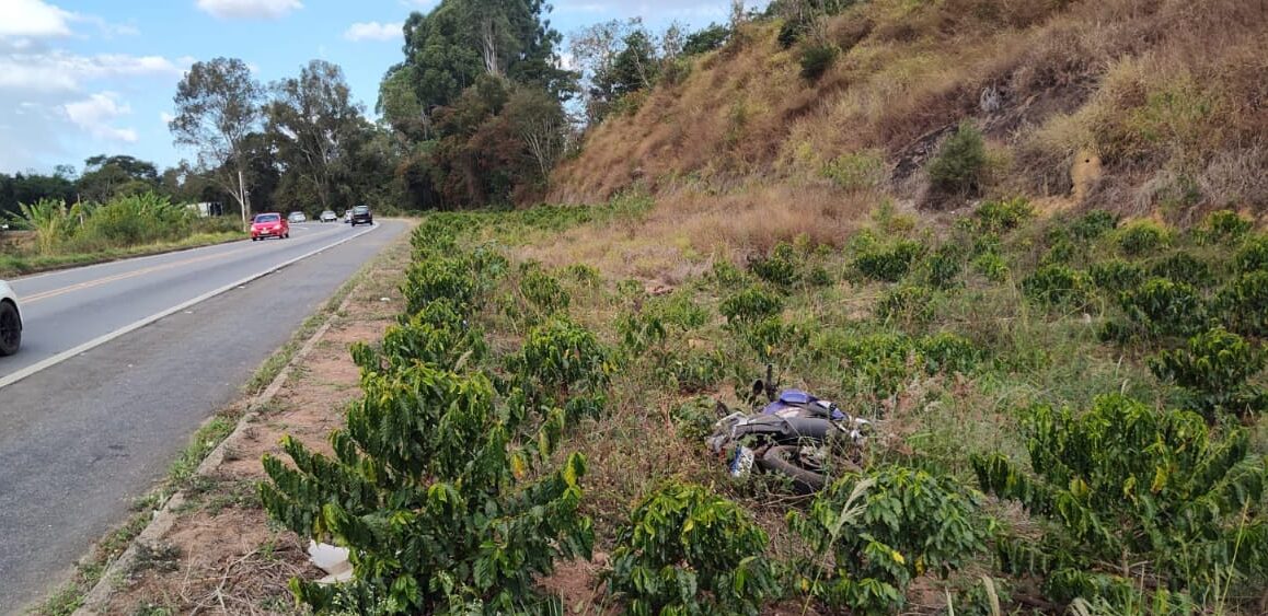 Jovem motociclista morre em rodovia de Campestre