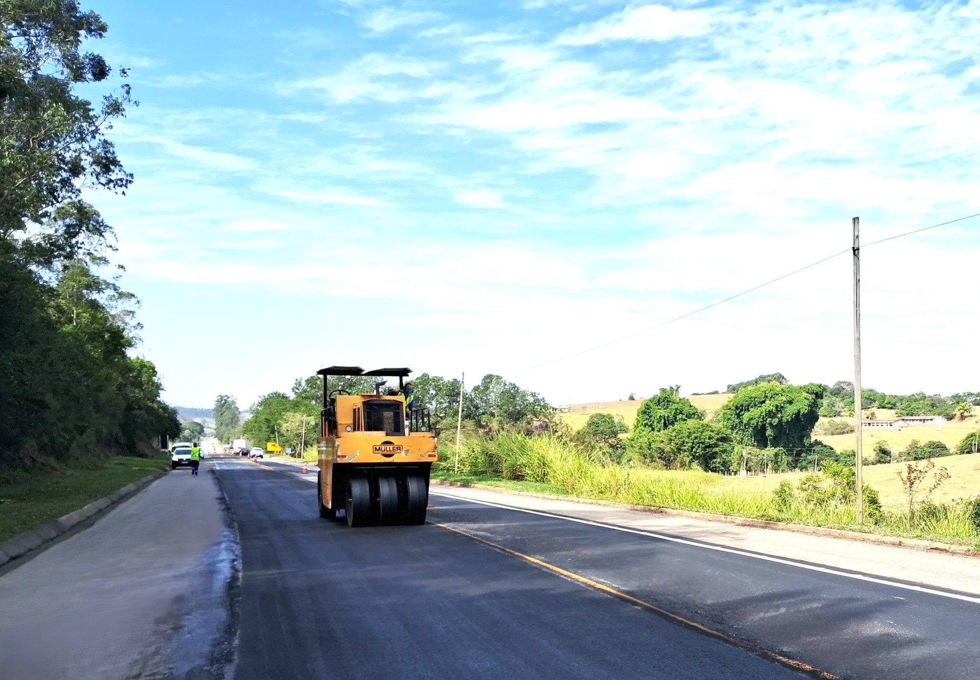 Confira as rodovias em manutenção no sul de Minas