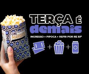 “Terça é Demais”: promo com combo especial no Cine Marquise Ultravisão