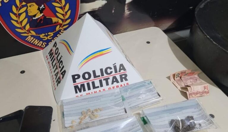PM prende jovem e apreende menor por tráfico de drogas no Cohab