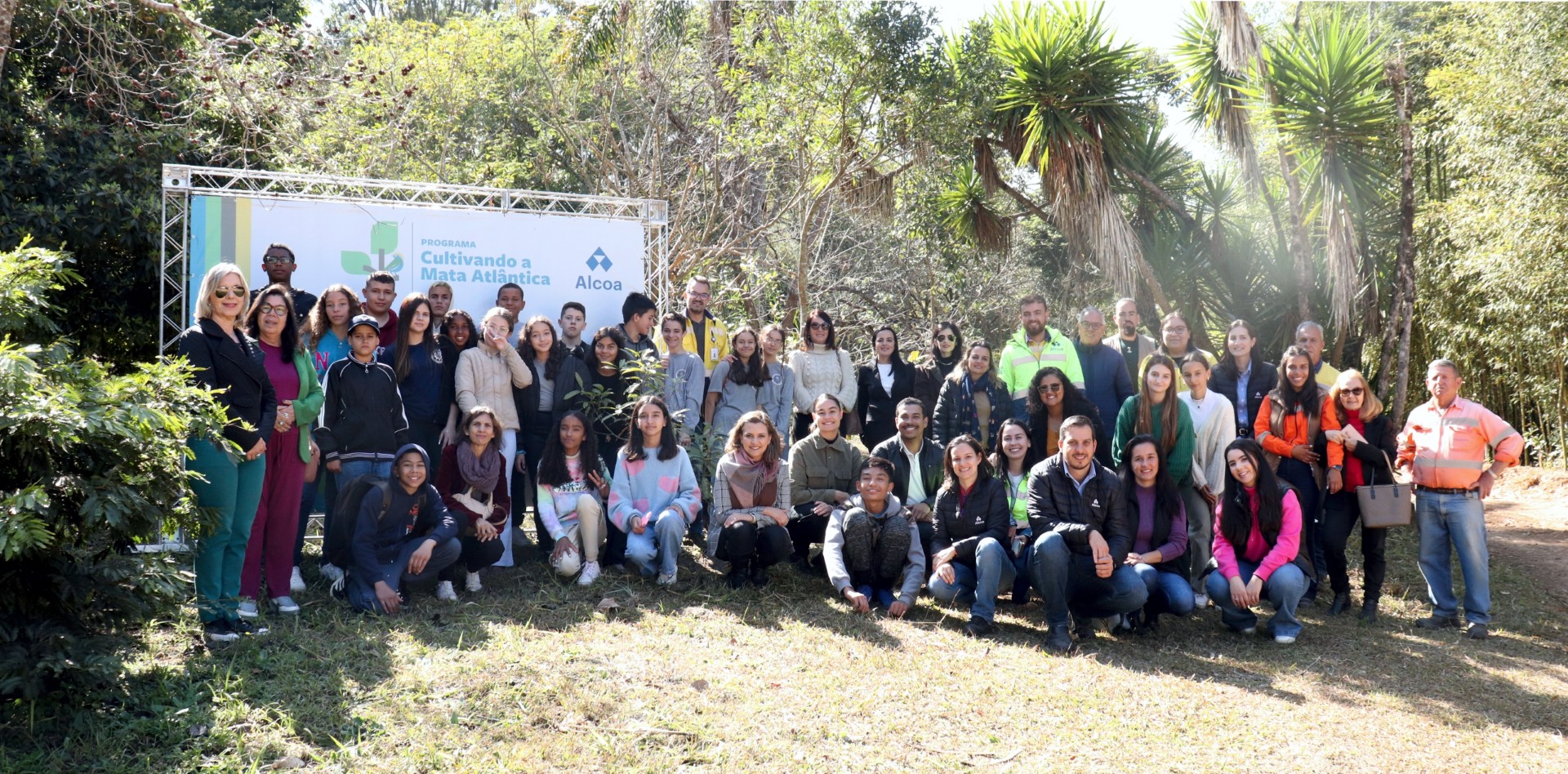 Alcoa Poços de Caldas celebra 10 anos do Programa Cultivando a Mata Atlântica