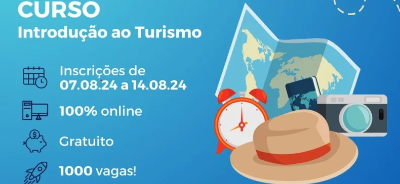 Governo de Minas abre mil vagas em curso gratuito de Introdução ao Turismo