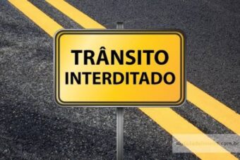 Rua Junqueiras tem interdição de trânsito nesta terça-feira