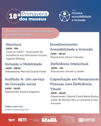 Primavera dos Museus começa hoje; confira a programação em Poços