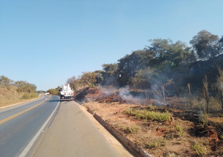 Risco nas rodovias: concessionária registra 59 focos de incêndios em um mês