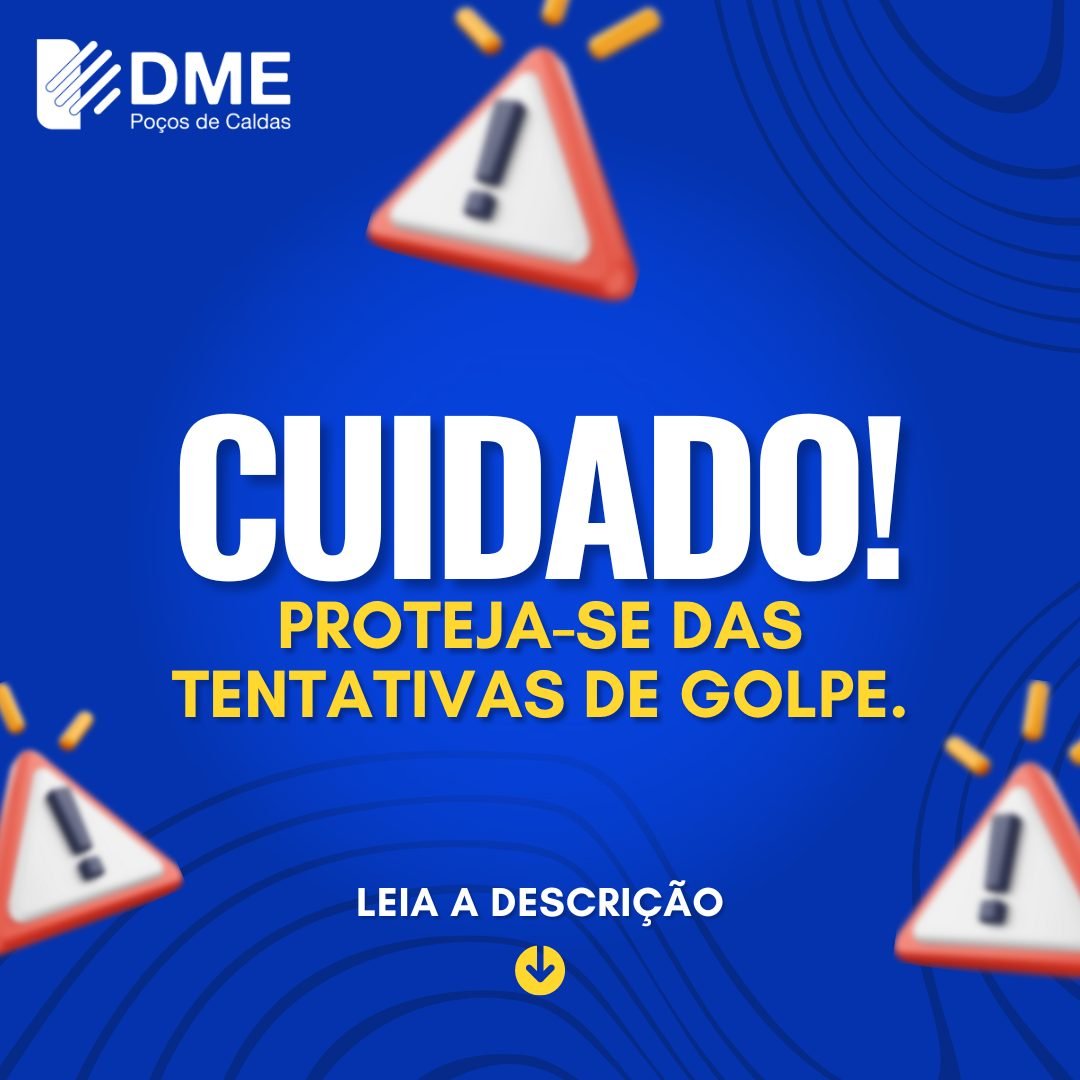 DME alerta sobre golpe envolvendo o nome da empresa