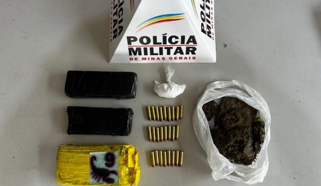 Polícia Militar de Campestre apreende drogas e munições