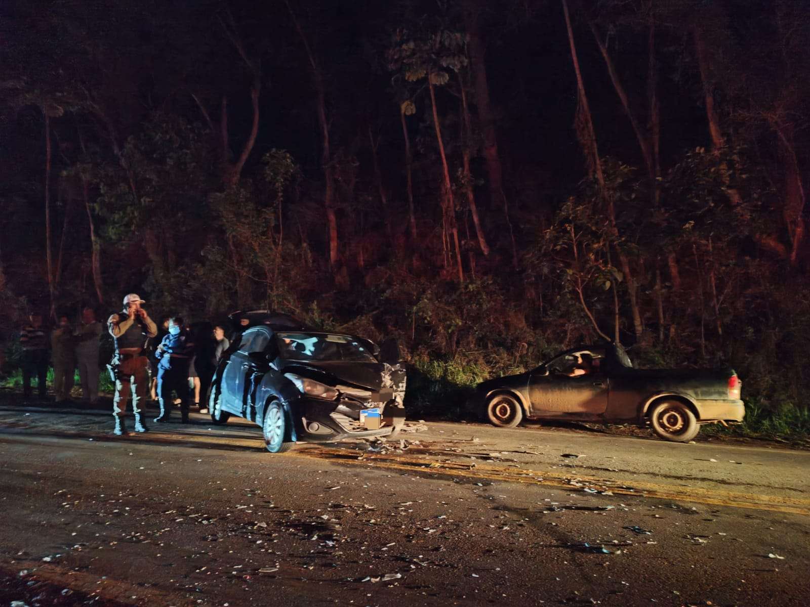 Oito pessoas ficam feridas na MGC-267, em Campestre