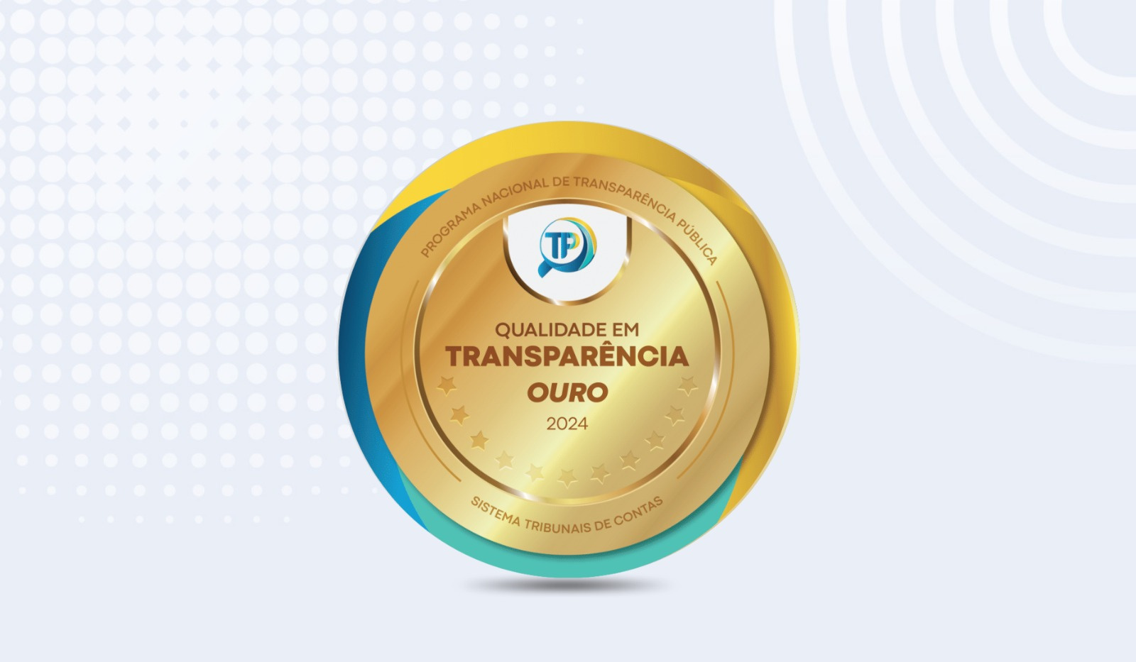 Conquista do selo ouro da transparência