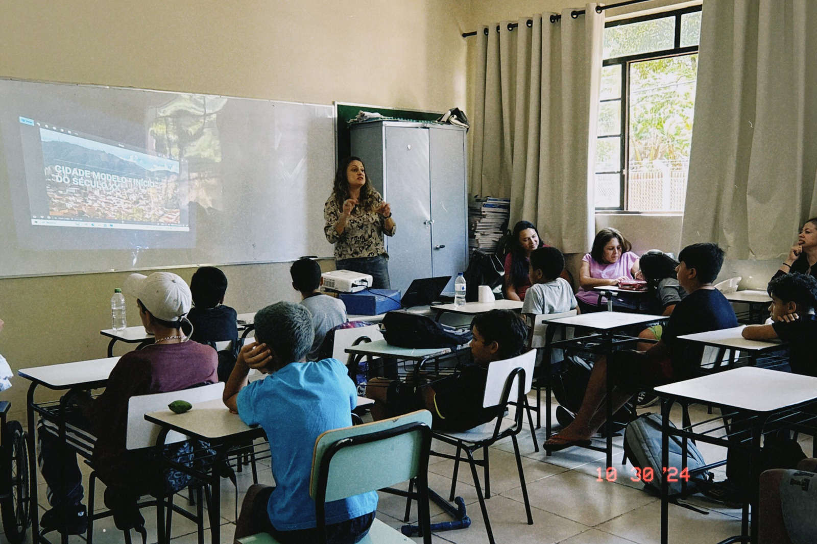 Projeto “Olhar Sulfuroso vai às Escolas” oferece oficina sobre preservação patrimonial