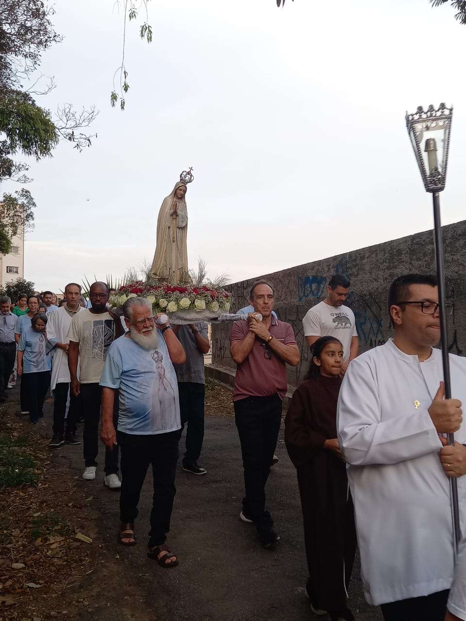 Santuário celebra 70 anos da chegada da imagem de Nossa Senhora de Fátima a Poços