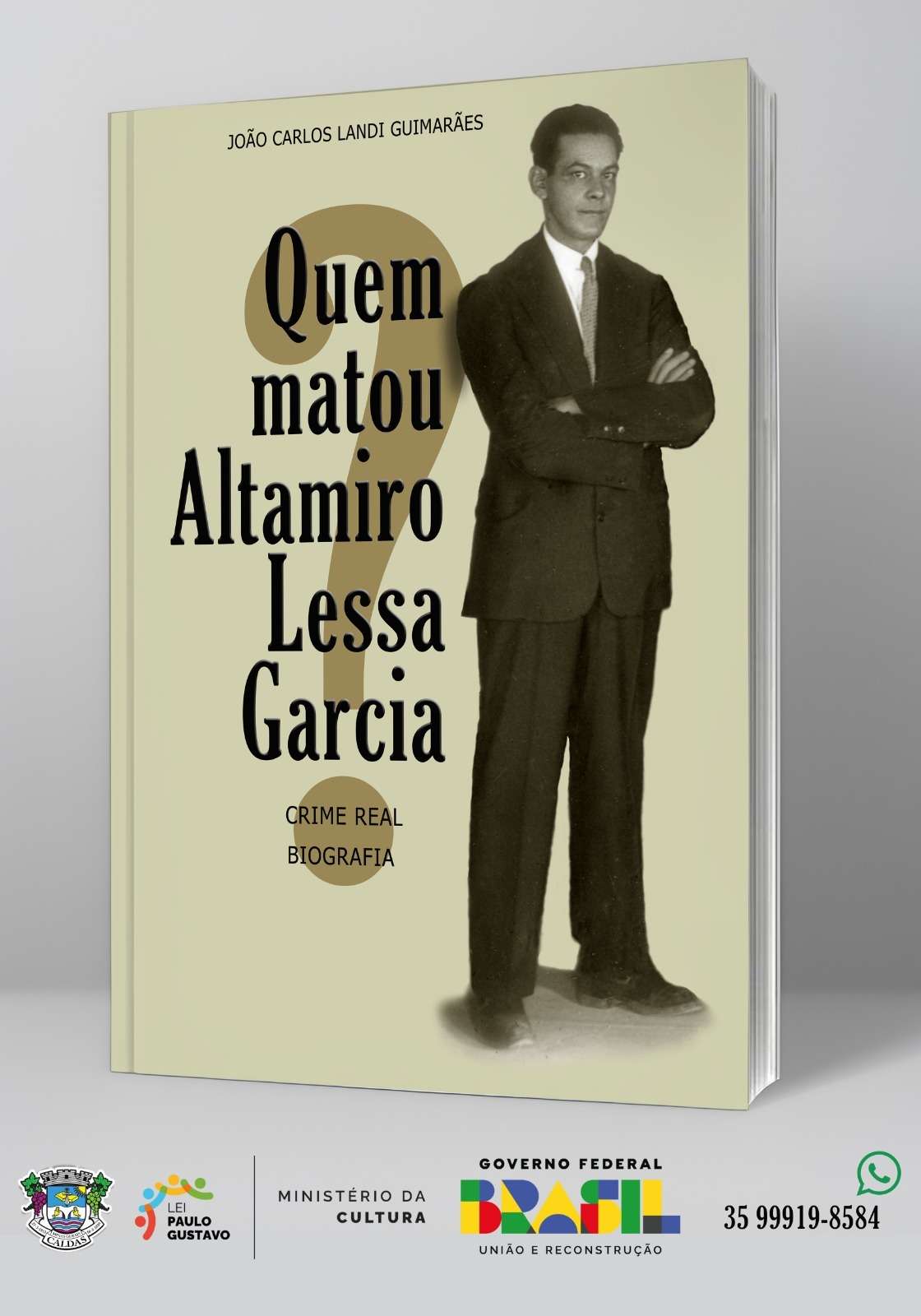 Livro investiga morte misteriosa de ex-prefeito de Caldas