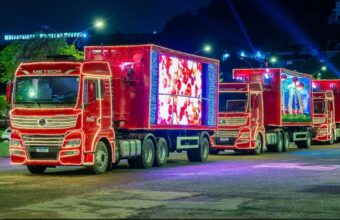 Caravana de Natal da Coca-Cola ilumina Poços de Caldas em dezembro; confira a data e percurso