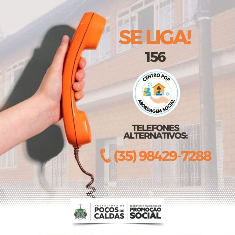 Centro POP está sem telefone; veja a alternativa