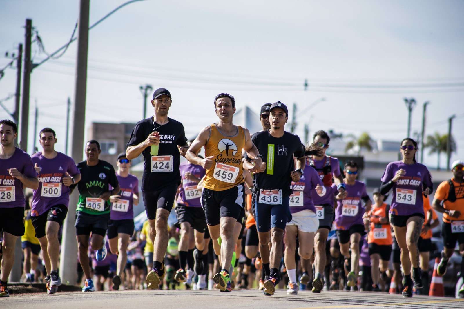 Corrida Nossa Santa Casa atrai mais de 500 atletas