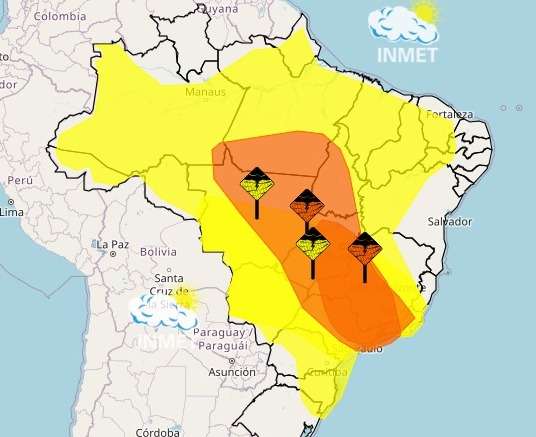 Toda a chuva esperada para fevereiro pode cair nos próximos três ou quatro dias