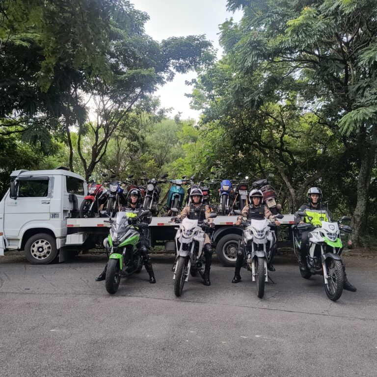 Operação de fiscalização resulta em apreensão de motos “barulhentas”