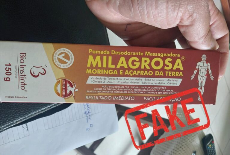 Secretaria de Saúde alerta sobre golpe de produtos medicinais