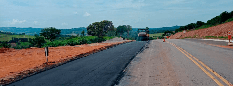 Obras na MG-167 no sul de Minas devem ser concluídas em junho