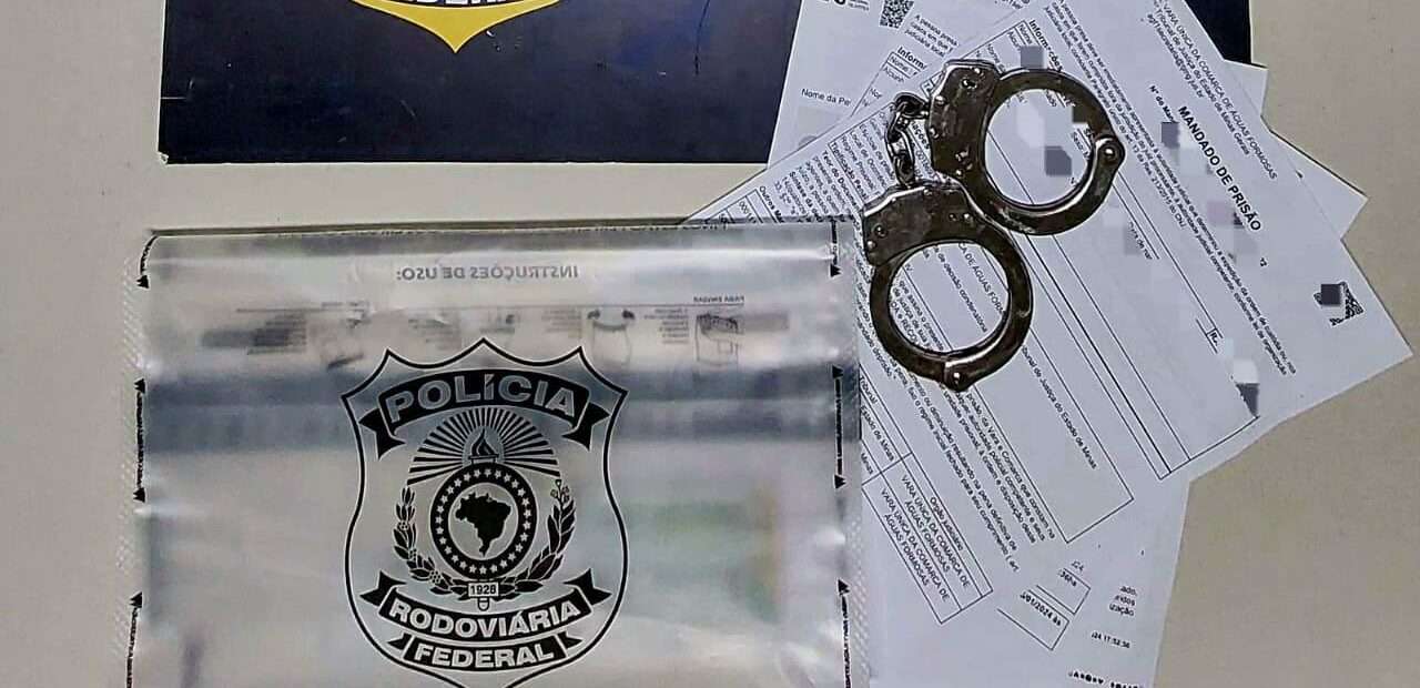 PRF prende foragido por homicídio e sequestro