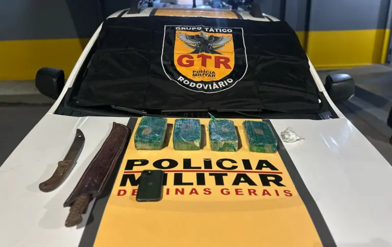 Vistoriador de Poços é preso com drogas em Capitólio