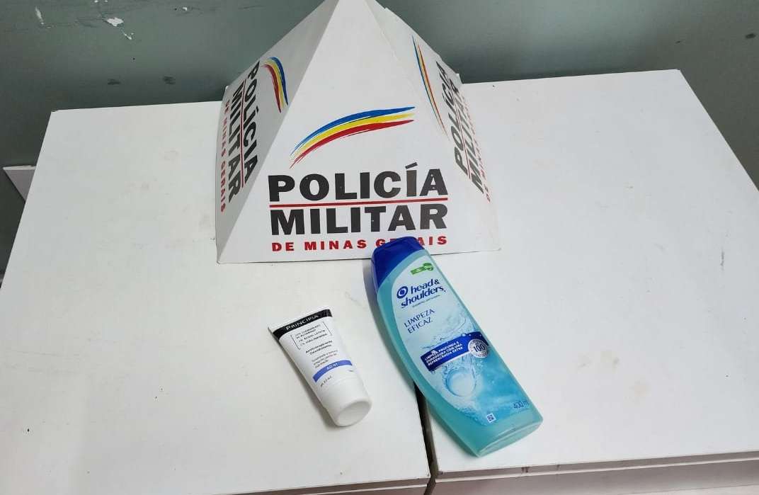 Ladrão é preso após furtar shampoo e desodorante