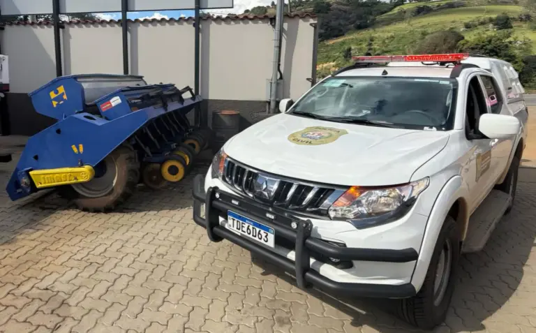Polícia Civil recupera máquinas agrícolas avaliadas em mais de R$ 1 mi no sul de Minas