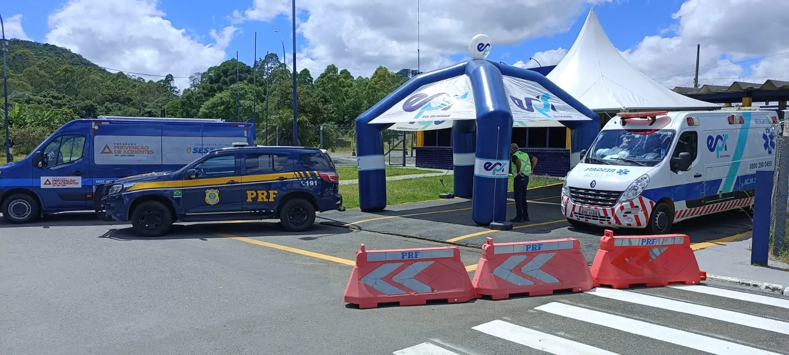 Foragido é preso durante comando educativo da PRF