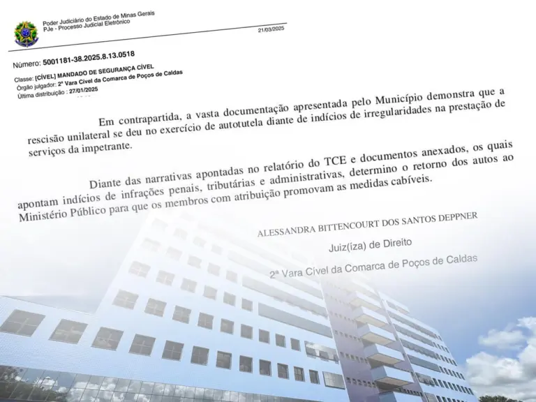 Justiça confirma legalidade da rescisão de convênio entre Poços e a Santa Casa de Salto de Pirapora