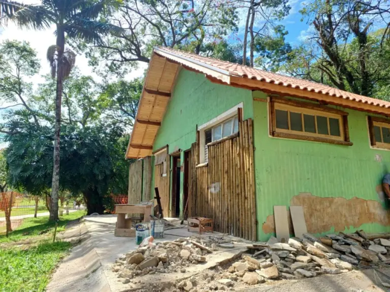 Revitalização dos banheiros do parque municipal pode ser entregue em 30 dias