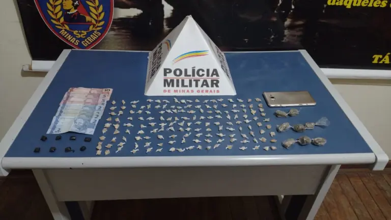 Homem é preso por tráfico de drogas no Jardim Esperança