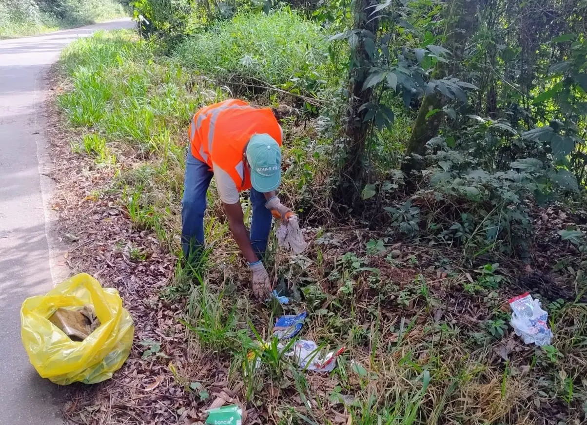 Estrada da serra do selado recebe mais uma ação de limpeza