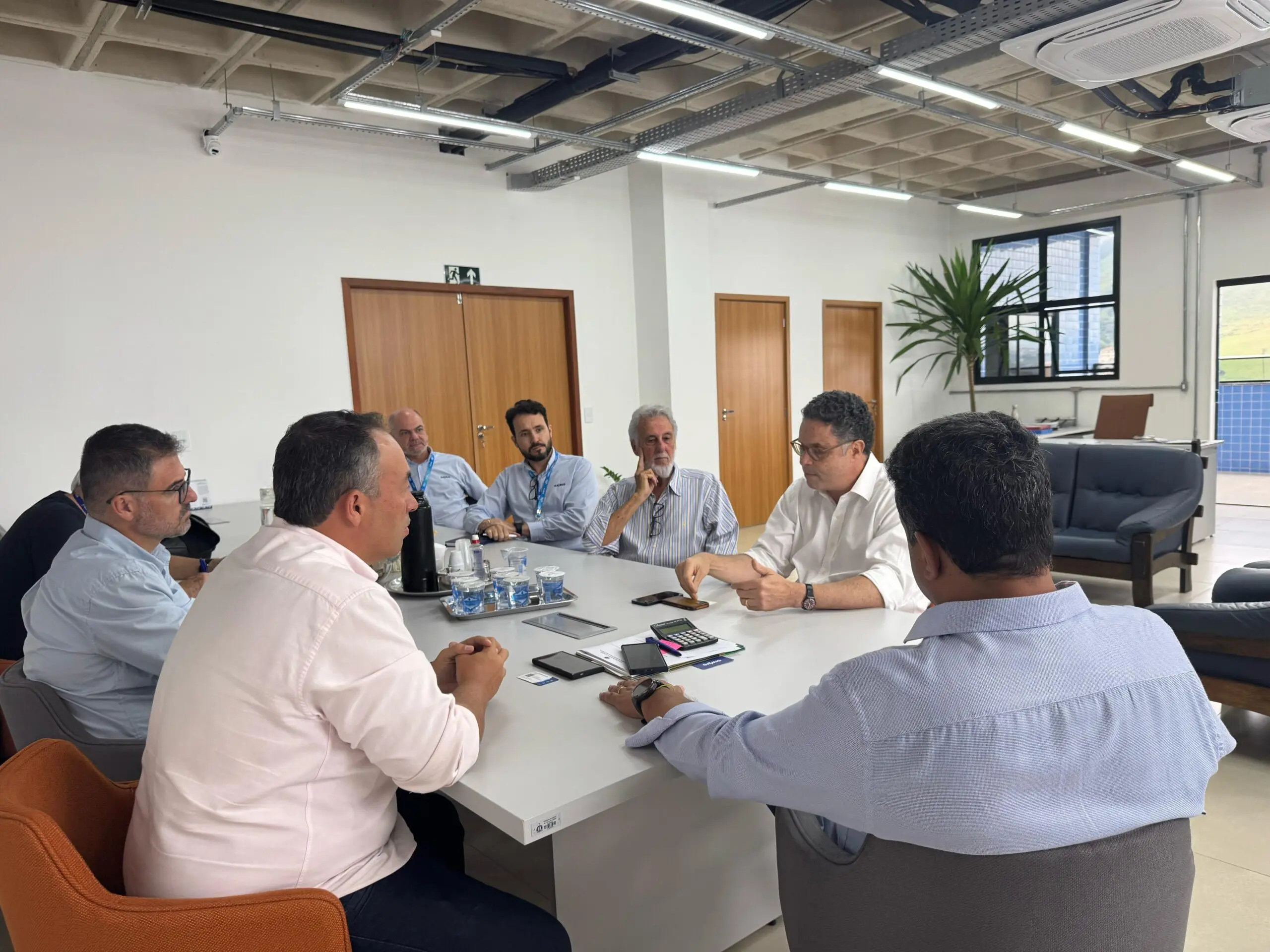 Presidente da Gasmig visita Poços e reforça parceria