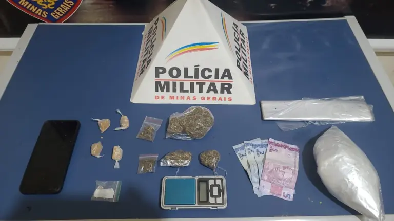 Dupla é presa traficando em mata da zona sul