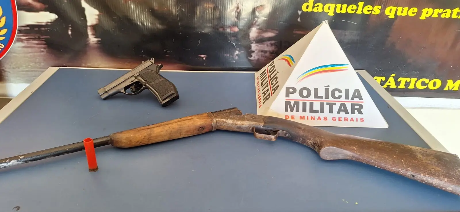 Açougueiro é preso com arma na zona sul